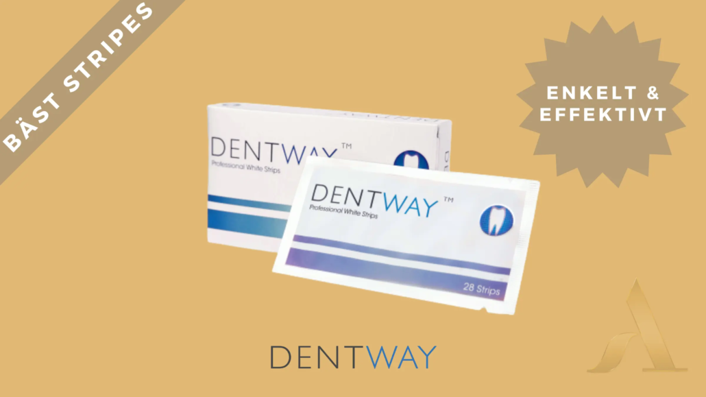 Dentaway whitening strips bäst i test