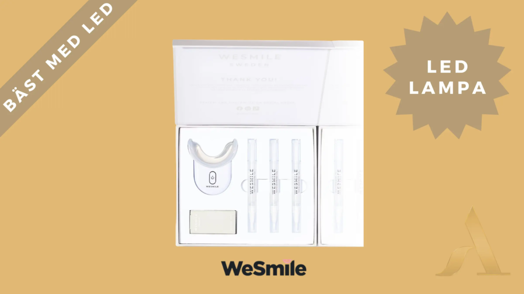 Wesmile tandblekning med led bäst